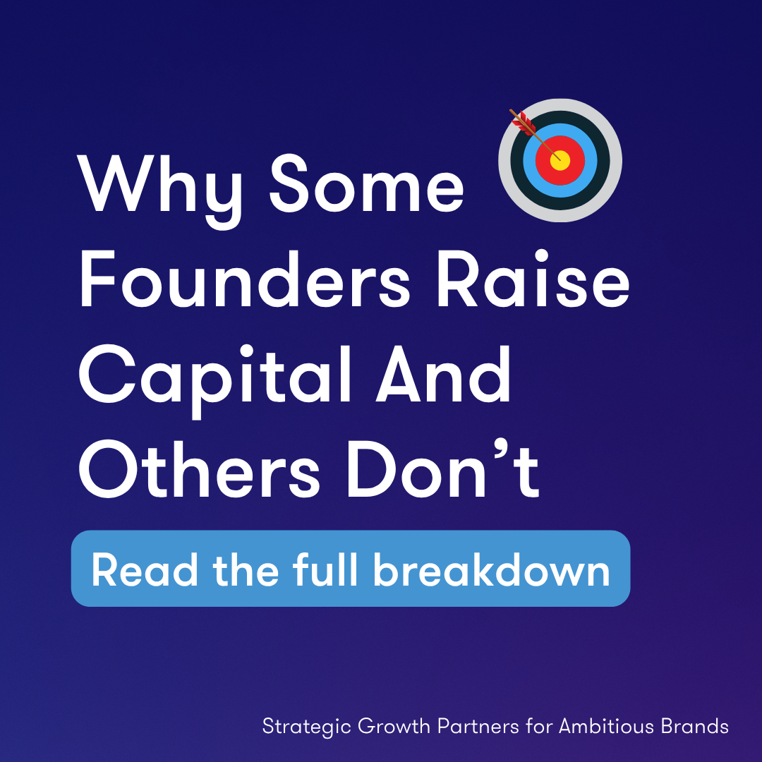 Why Some Founders Raise Capital And Others Don’t Why Some Founders Raise Capital And Others Don’t